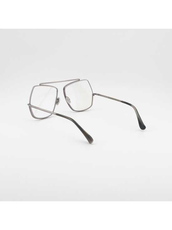 Max Mara MM5118-B 014 Eyeglasses Silver 58mm Square Frame main image 9